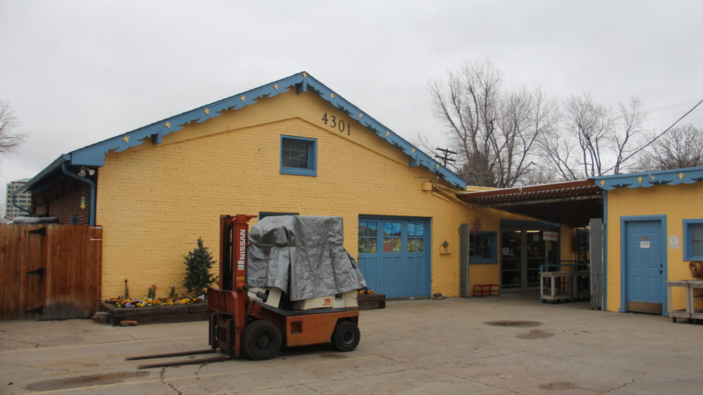 Groundcovers Greenhouse & Garden Center on East Iliff Avenue on Monday, April 22, 2019, in the University Hills North neighborhood in Denver. (Esteban L. Hernandez/Denverite)