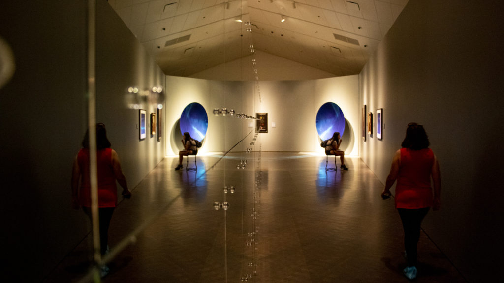 "The Light Show" on display at the Denver Art Museum, May 16, 2019. (Kevin J. Beaty/Denverite)