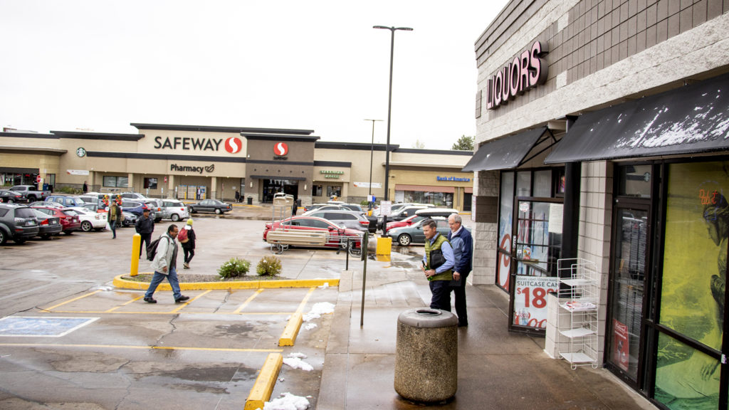 Five Points liquor and grocery stores, May 21, 2019. (Kevin J. Beaty/Denverite)