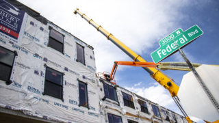 1775 Federal Blvd. under construction, June 25, 2019. (Kevin J. Beaty/Denverite)