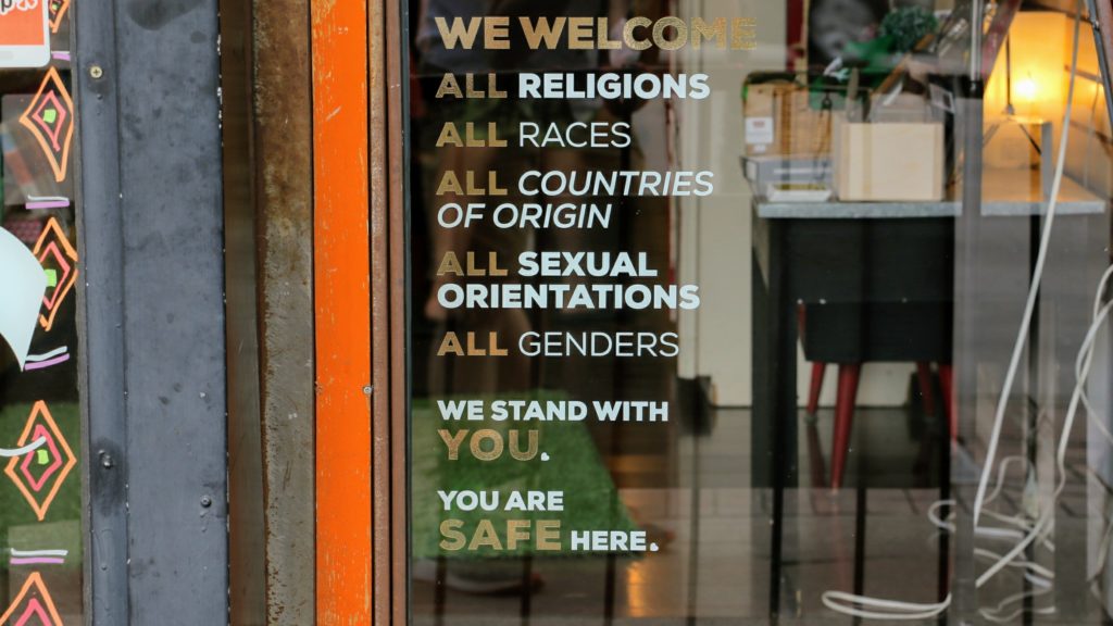 The front window at Hope Tank on South Broadway. (Kevin J. Beaty/Denverite)