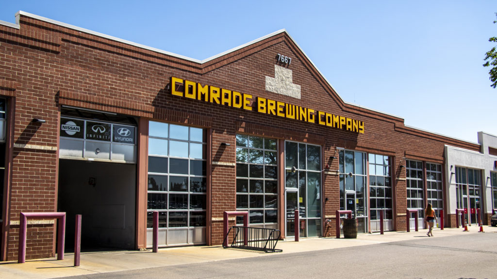 Comrade Brewing Company, July 9, 2019. (Kevin J. Beaty/Denverite)