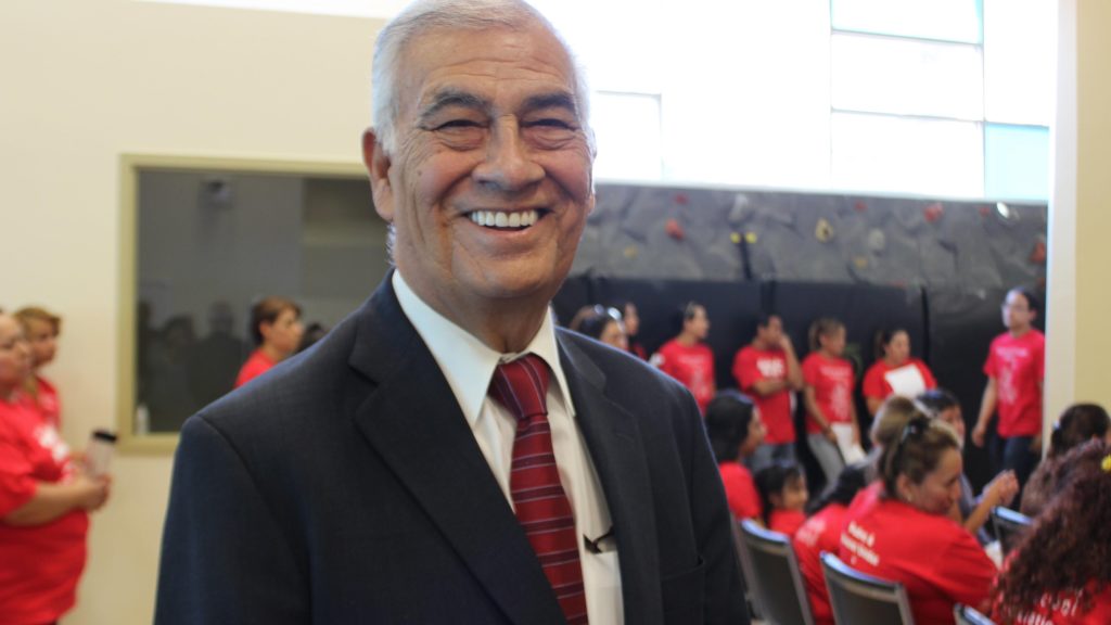 Ruben Valdez in 2015. Photo courtesy of Denver Public Schools.