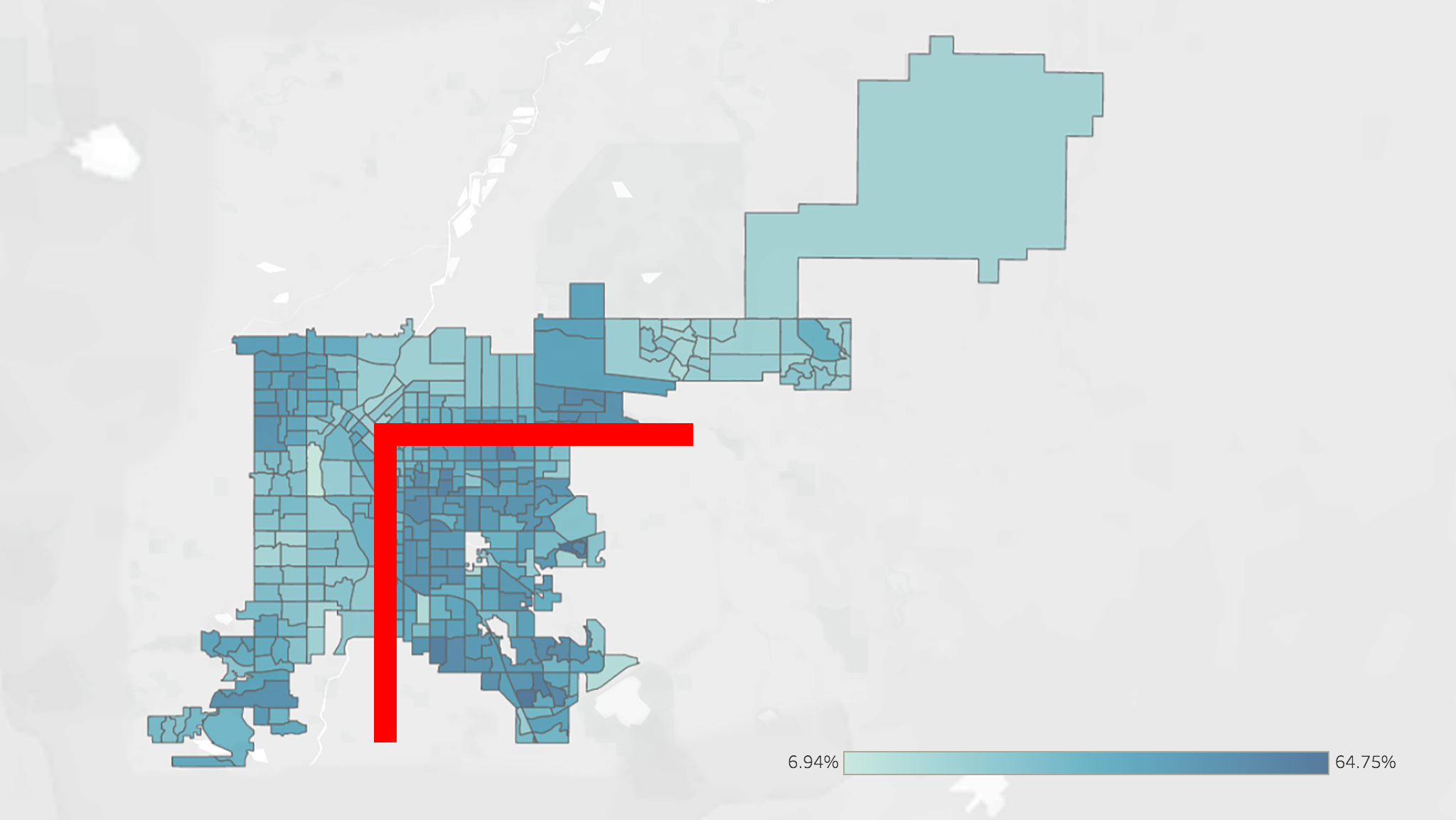 People who aren't white and wealthy were more likely to voting in