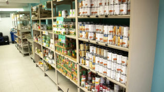 Jewish Family Services' food pantry, Nov. 19, 2019. (Kevin J. Beaty/Denverite)