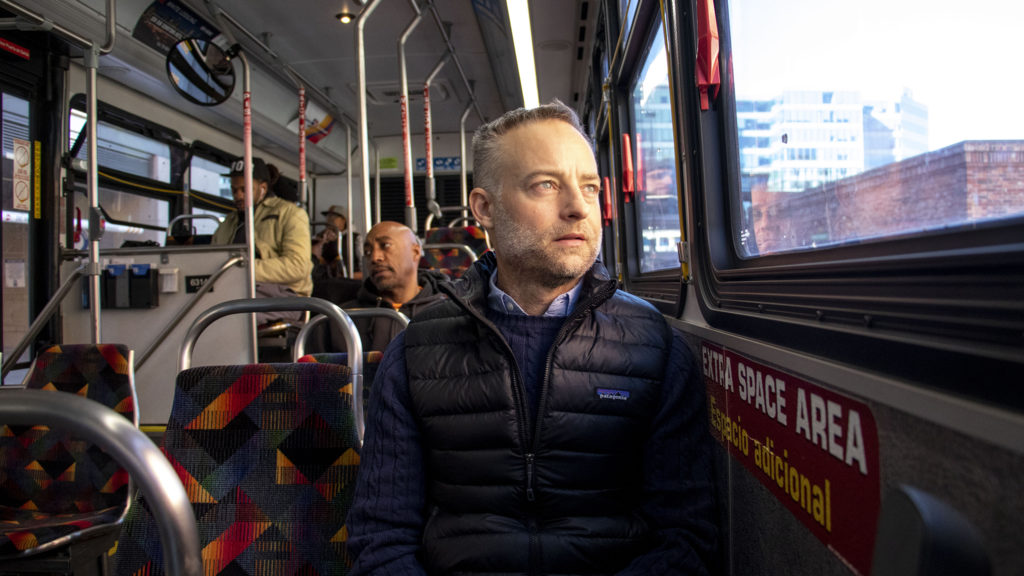 Andy Bosselman poses for a portrait. Jan. 14, 2020. (Kevin J. Beaty/Denverite)