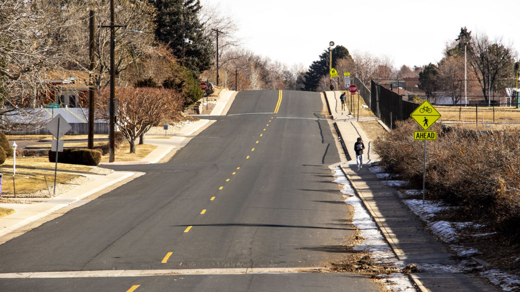 Virginia Avenue in Washington Virginia Vale, Jan. 23, 2010. (David Sachs/Denverite)