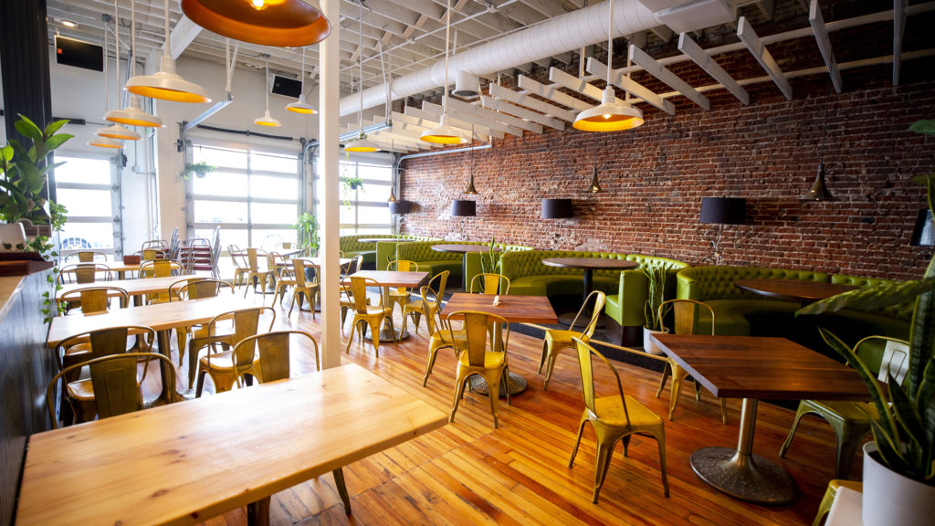 Jive Kitchen & Bar's new space on Broadway. Jan. 31, 2020. (Kevin J. Beaty/Denverite)