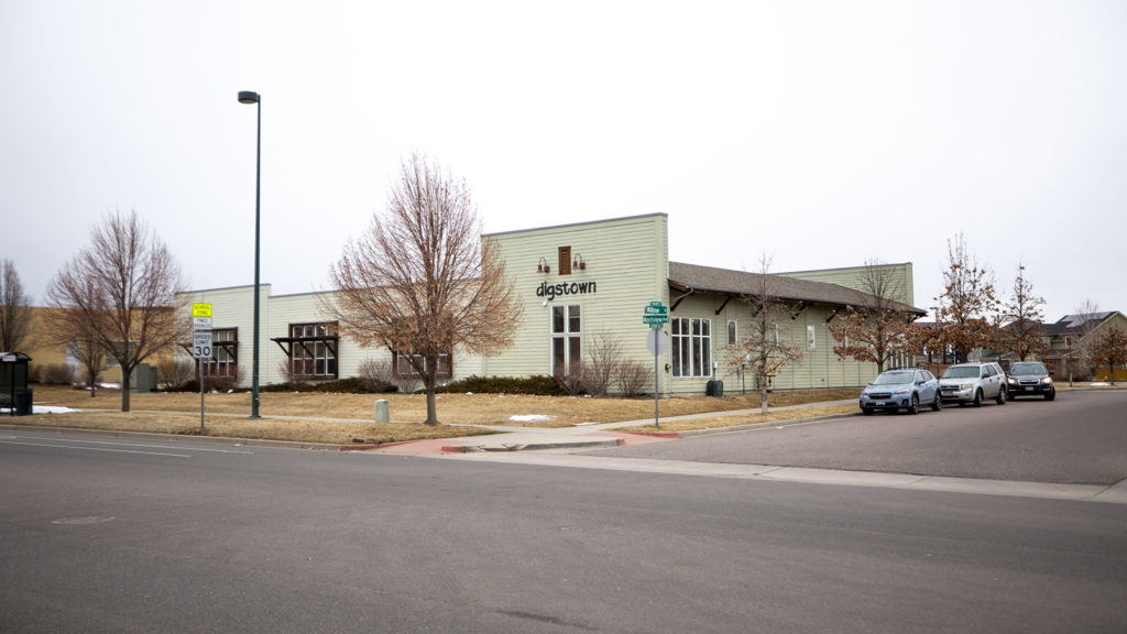 Digstown, 2005 Willow St., Stapleton. Feb. 25, 2020. (Kevin J. Beaty/Denverite)