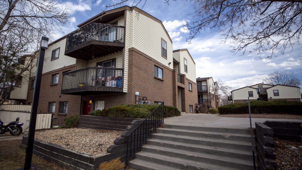 Zuni Plaza at 76th Avenue and Zuni Street, March 10, 2020. (Kevin J. Beaty/Denverite)