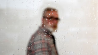Leon art gallery’s executive director Eric Nord stands in his City Park West space. April 15, 2020. (Kevin J. Beaty/Denverite)