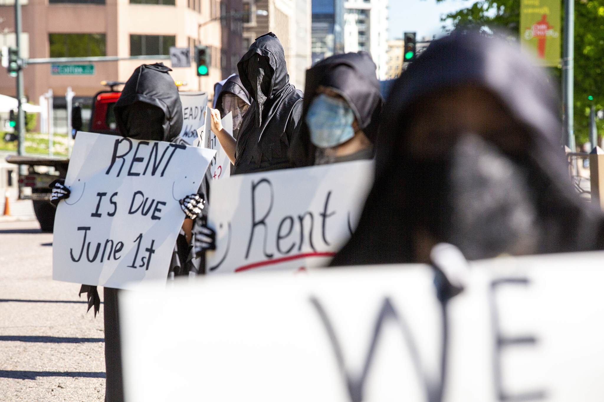 Reopen Protests Denver will enforce evictions as courts reopen