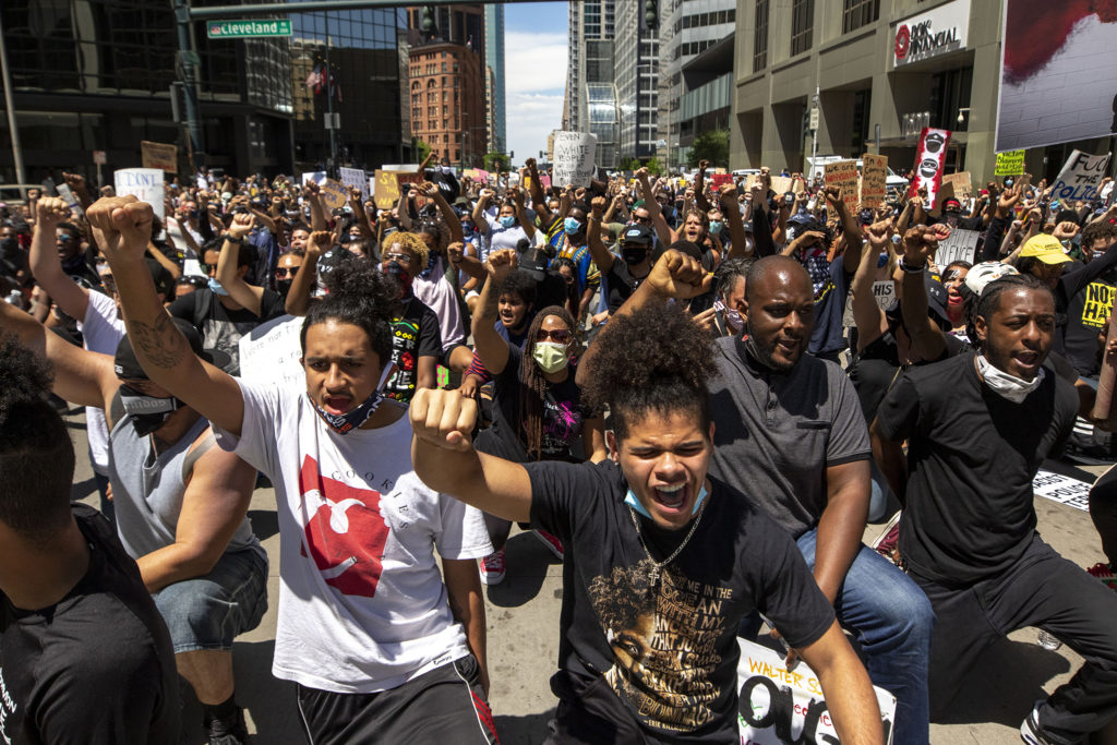 PHOTOS: 4 Days Of Denver Protest Over George Floyd's Death