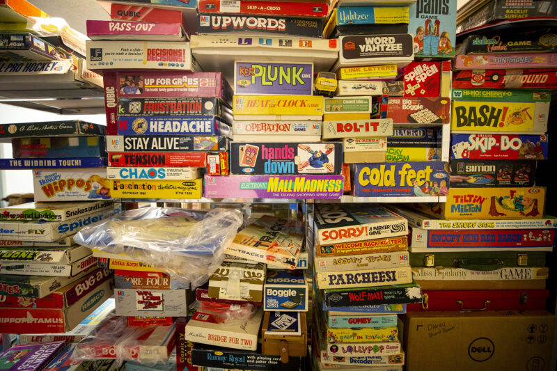 A very close look at the very small homes contained in the reborn