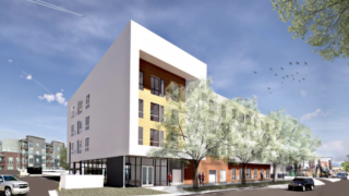 A rendering of an affordable housing project coming to Baker. (Department of Housing Stability)
