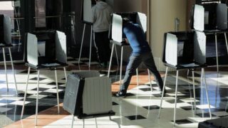 A voter power stance.