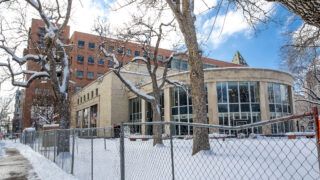 The Denver Public Library is still closed due to COVID-19. Feb. 25, 2021.