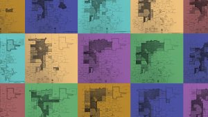 15 socio-economic indicators mapped in Denver's 1973 "Condition of the City" report, which created the city's official neighborhood shapes and determined where blight existed in the city.
