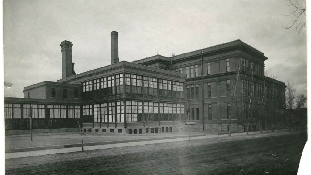 Manual Training High School in 1914.