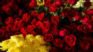 Flowers for sale at Blooming Ideas on Alameda Avenue. Owner Irma Cendejas said she serviced a lot more funerals in 2020 than in previous years. May 18, 2021.