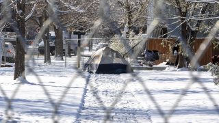 An encampment sweep on Emerson Street in North Capitol Hill. April 20, 2021.