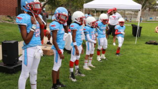 The Park Hill Pirates Youth Organization football team.