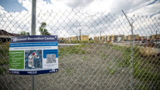 The future site of the Westwood Rec Center along Morrison Road. Aug. 21, 2021.