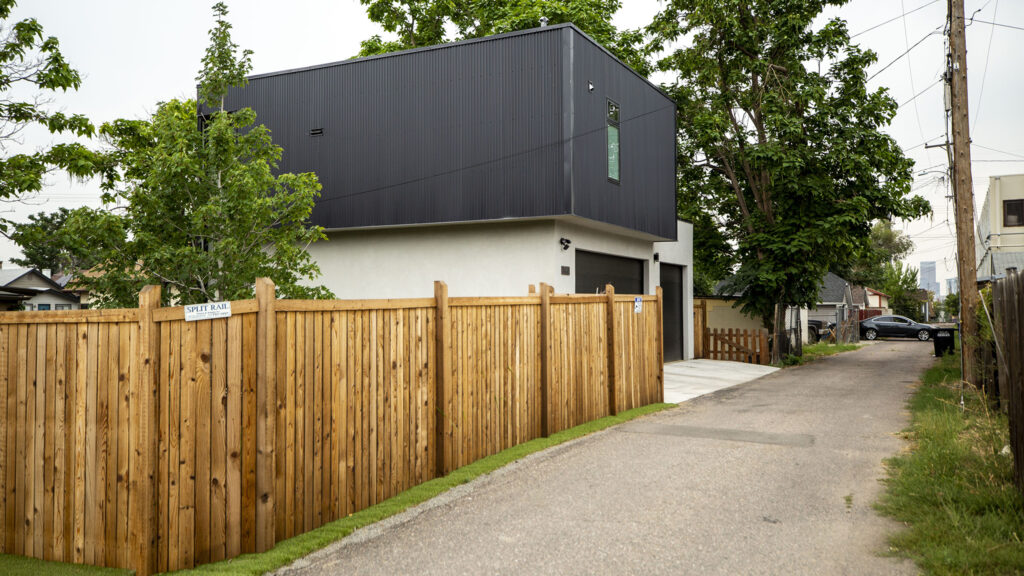An ADU in a Globeville backyard. Sept. 1, 2021.