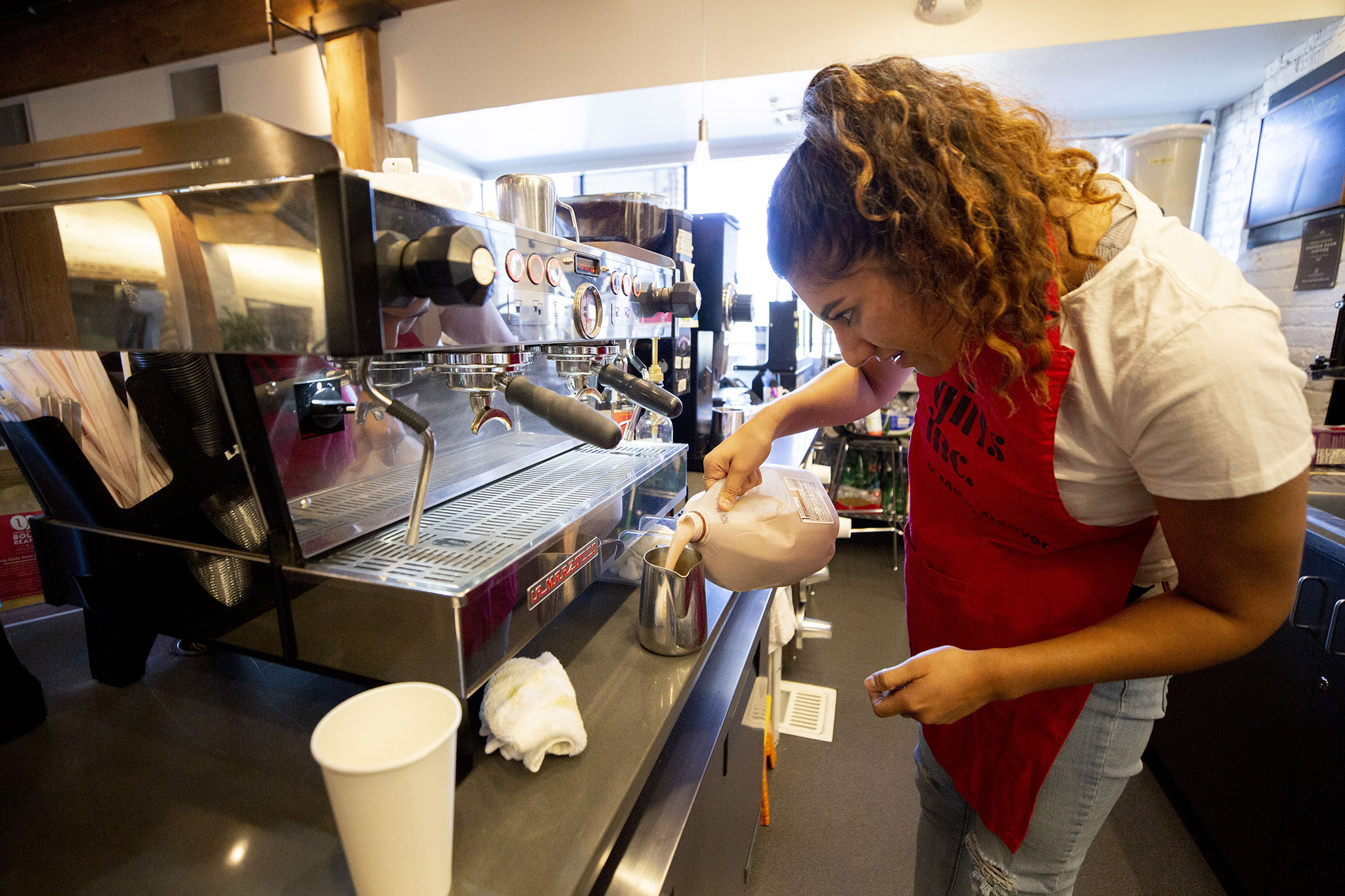 Strong, Smart & Bold Beans has your latte but it also serves up