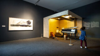 Jason Moran's "Bathing The Room With Blues" at the Museum of Contemporary Art Denver. Oct. 19, 2021.