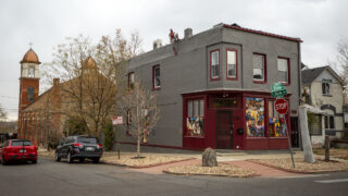 John Bonath's Highland home and studio. Nov, 24, 2021.