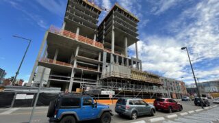 The latest X Co. development, D2, in Arapahoe Square, November 14, 2021.
