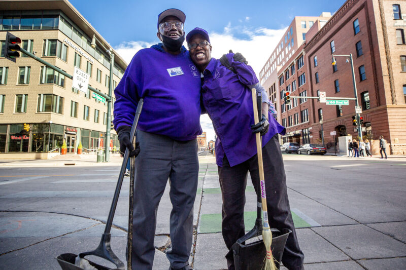 Cleaning the 16th Street Mall, James Kinney has seen it all zombies, a swordcarrying martial