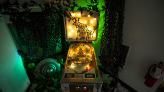 An "immersive" pinball experience by Ryan Policky for Understudy's ARTcade installation. Dec. 7, 2021.