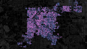 All of the 3,124 wrecks that took place on Denver streets with speed limits 25 miles per hour or lower in 2021, outside of downtown. There were 329 more in the Central Business District and Union Station neighborhoods that year.