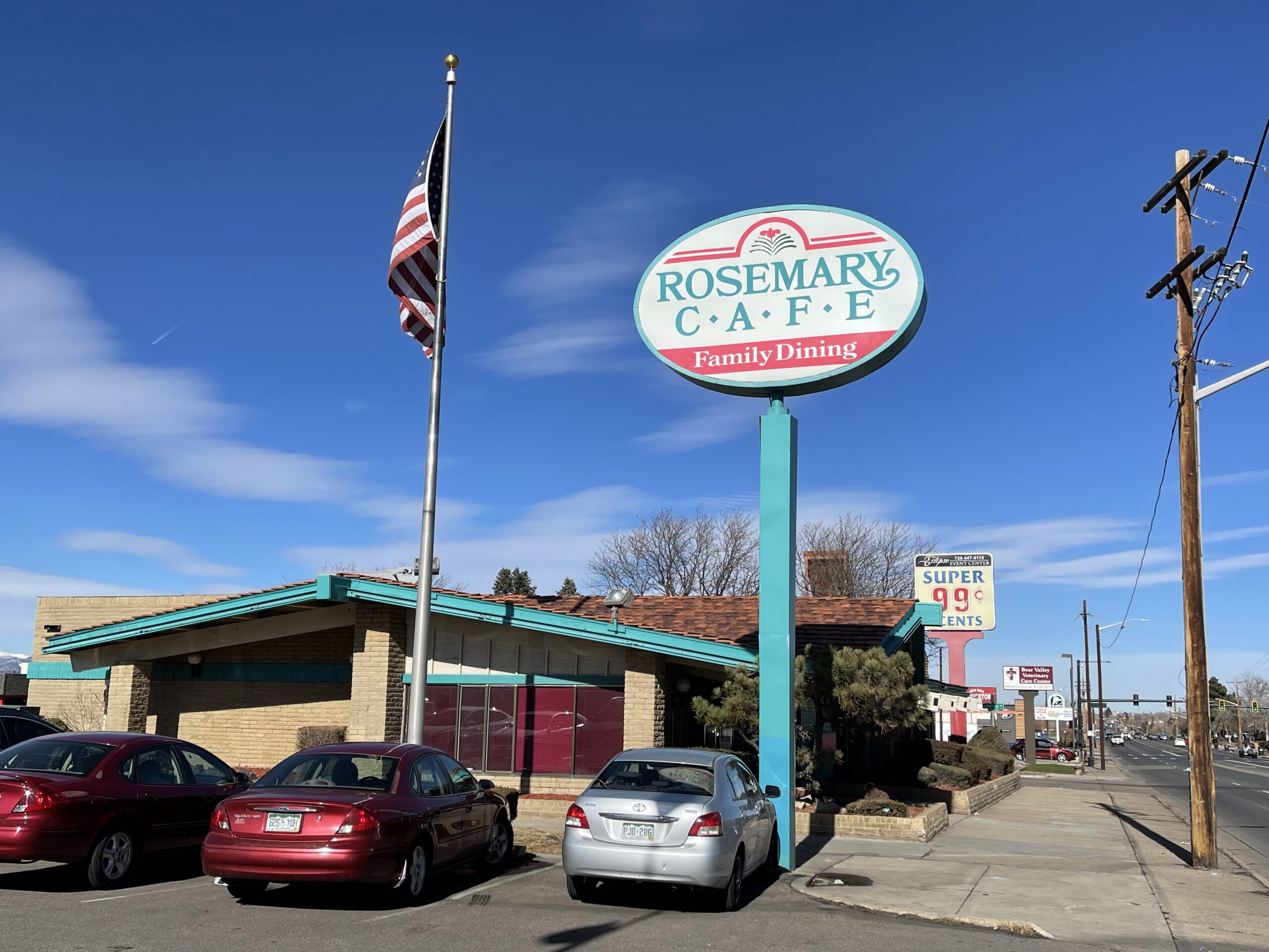 Harvey Park's Rosemary Cafe is being sold it had been owned by the late Breakfast King owner