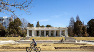 A warm day at Cheesman Park. March 1, 2022.