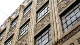 Buerger Brother Supply Company building downtown. April 13, 2022.