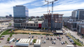 Construction in Southmoor Park. June 10, 2022.