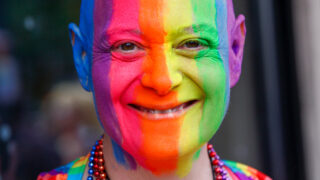 Scenes from the Denver Pride 2022 parade beginning at Cheesman Park, traversing down Colfax Avenue, and ending at Civic Center Park, Denver, CO. June, 26, 2022.