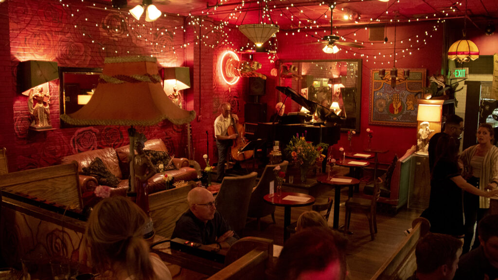 A tasting party for the Mercury Cafe's new menu. July 14, 2022.