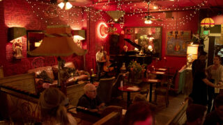 A tasting party for the Mercury Cafe's new menu. July 14, 2022.