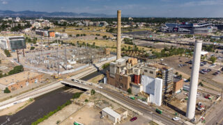 Xcel Energy's defunct Zuni generating station in Sun Valley. July 26, 2022.