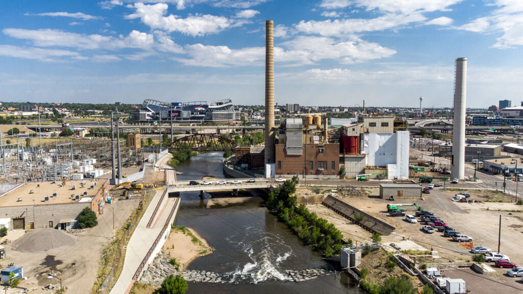 Xcel Energy's defunct Zuni generating station in Sun Valley. July 26, 2022.