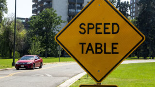 A "speed table" in Cheesman Park. Aug. 17, 2022.