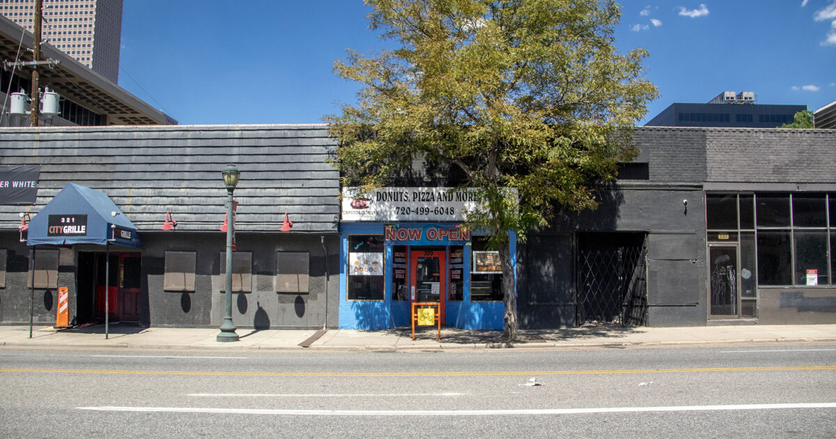 Colfax just east of the Capitol is a messy shell of its former self