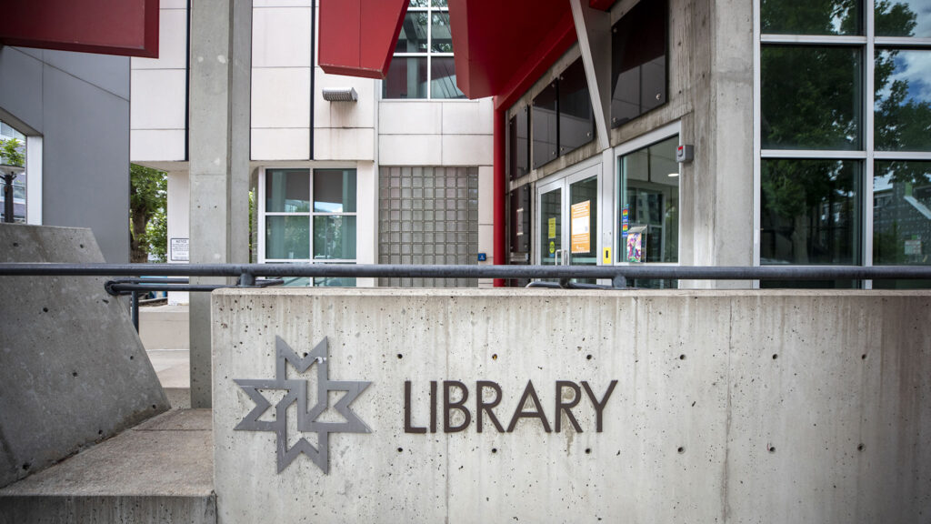 Denver Public Library's Ross-Cherry Creek branch. Sept. 15, 2022.