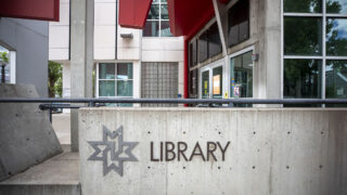 Denver Public Library's Ross-Cherry Creek branch. Sept. 15, 2022.