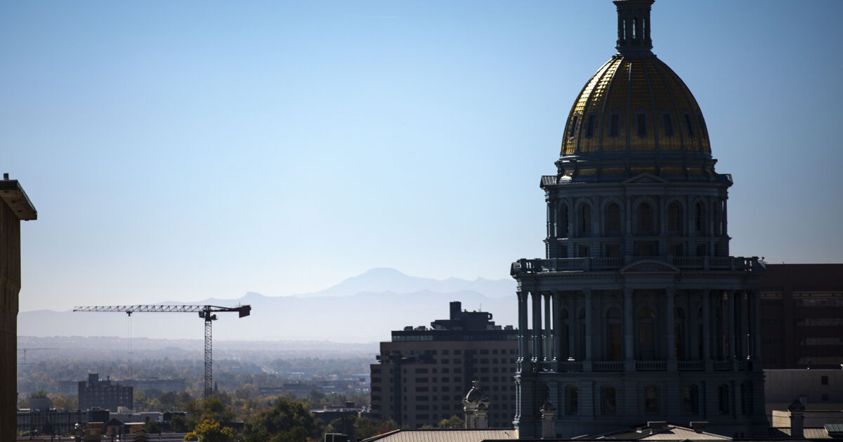 Denver's air is smoky and not great Wednesday, likely due to a controlled burn near Lake