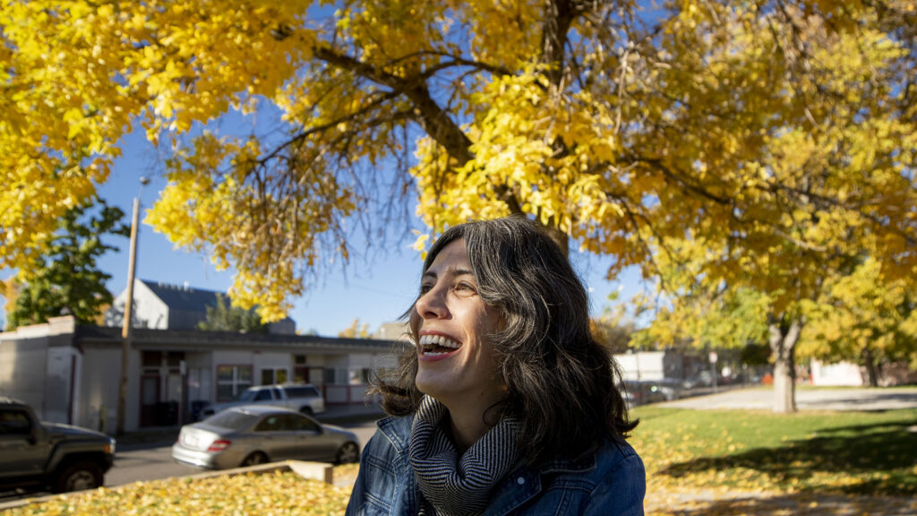 Kelly Sears at César Chávez Park in Berkeley. Oct. 20, 2022.